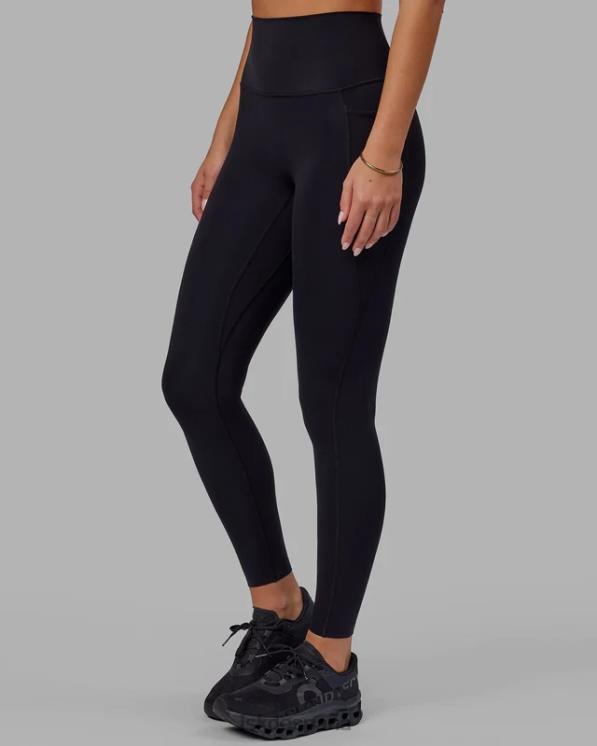 LSKD mujer Legging largo completo con bolsillos elixir - negro 8T6NZ562 vestir