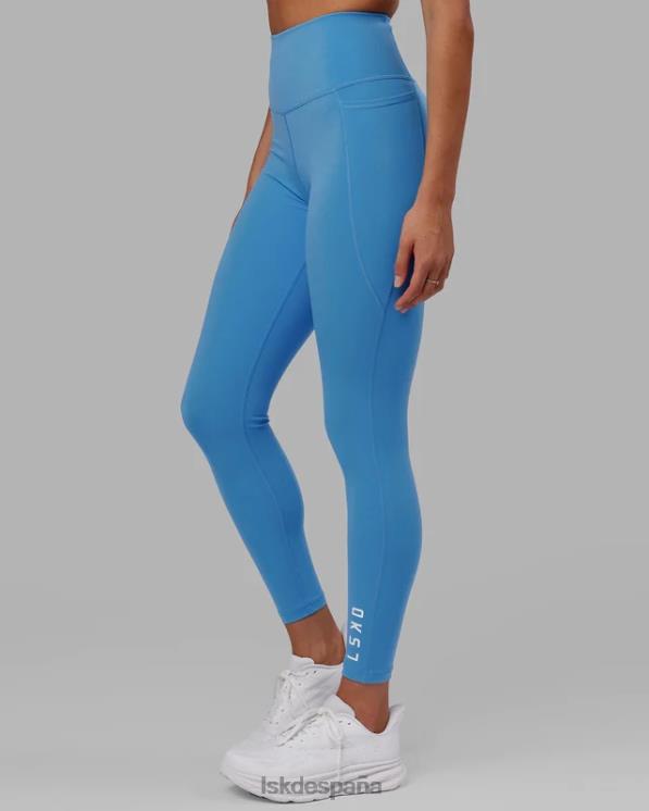 LSKD mujer Legging largo flux - azul celeste 8T6NZ595 vestir