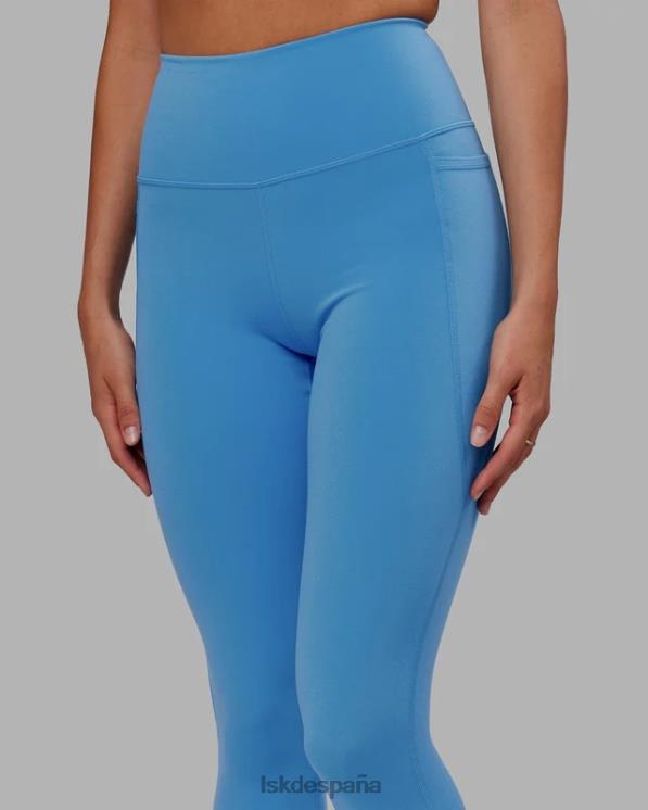 LSKD mujer Legging largo flux - azul celeste 8T6NZ595 vestir