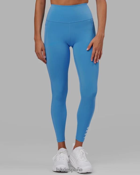 LSKD mujer Legging largo flux - azul celeste 8T6NZ595 vestir