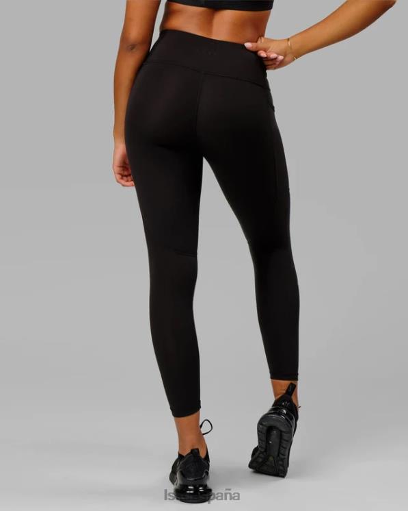 LSKD mujer Legging rep 7/8 de longitud - negro-negro 8T6NZ539 vestir