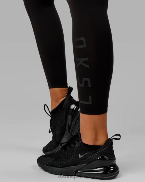 LSKD mujer Legging rep 7/8 de longitud - negro-negro 8T6NZ539 vestir