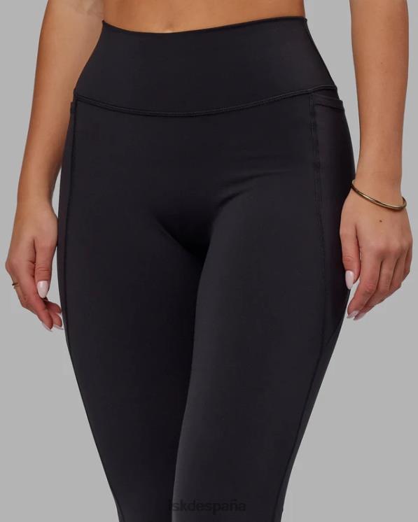 LSKD mujer Leggings acampanados de uso diario con bolsillos - negro 8T6NZ659 vestir