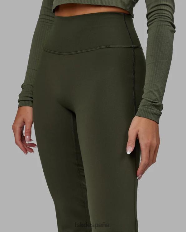 LSKD mujer Leggings acampanados de uso diario - noche del bosque 8T6NZ642 vestir