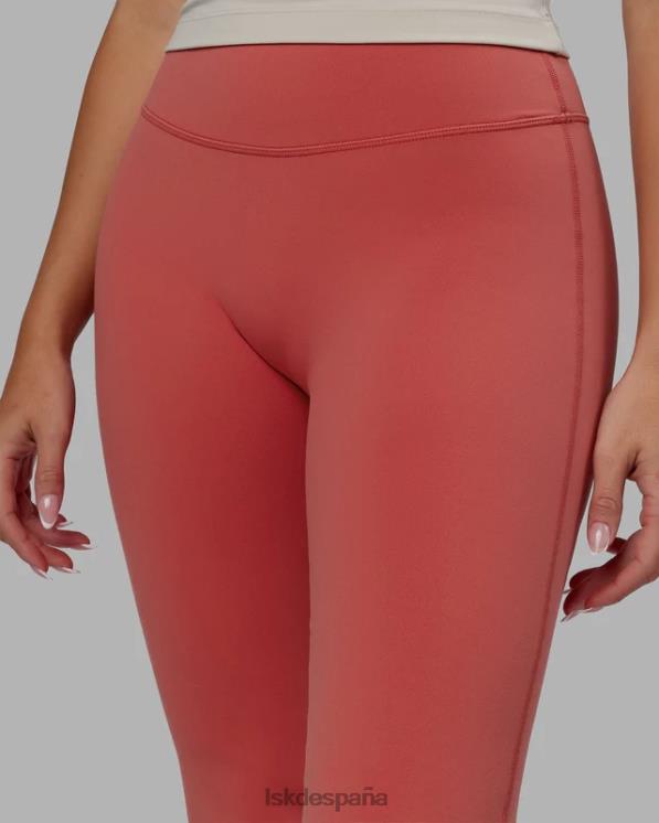 LSKD mujer Leggings acampanados de uso diario - rojo mineral 8T6NZ605 vestir