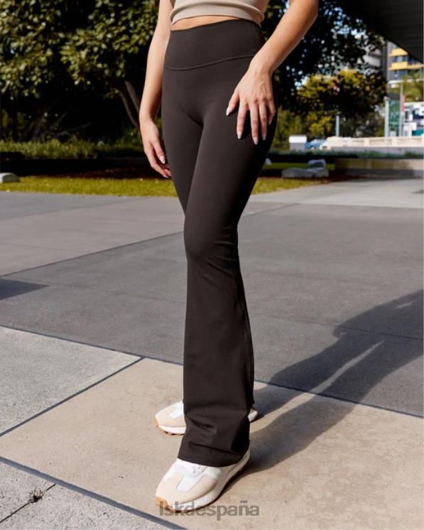 LSKD mujer Leggings acampanados para todos los días - nogal oscuro 8T6NZ635 vestir