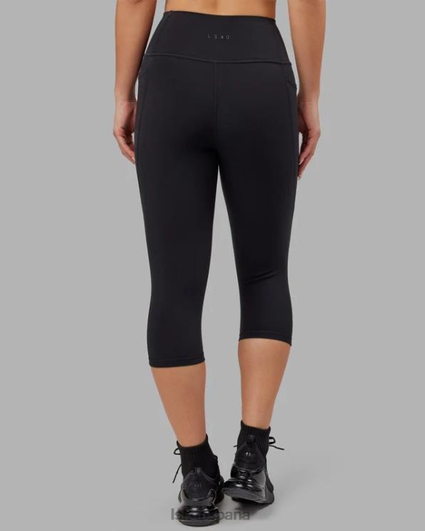 LSKD mujer Leggings de longitud 3/4 flux - negro 8T6NZ557 vestir