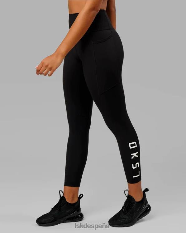 LSKD mujer Leggings de repetición de 7/8 de longitud - negro-blanco 8T6NZ533 vestir