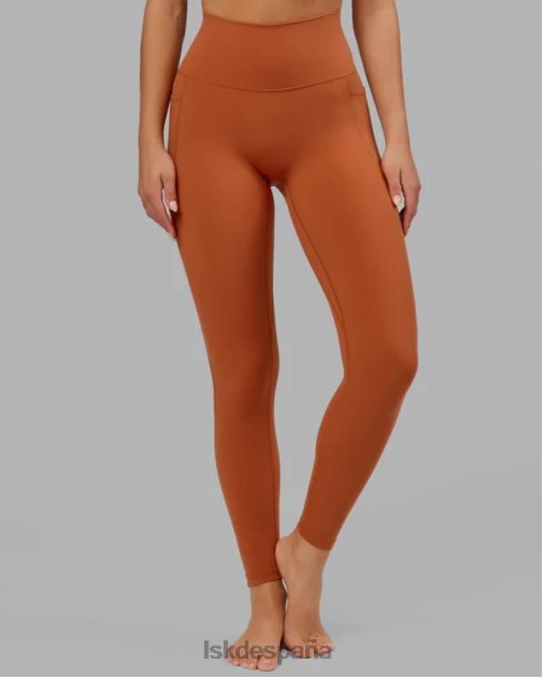 LSKD mujer Leggings largos Fusion - Auburn 8T6NZ665 vestir