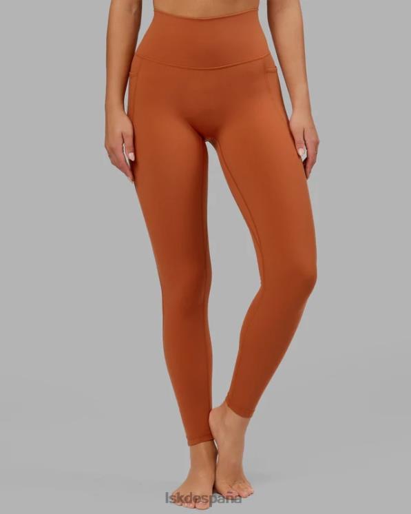 LSKD mujer Leggings largos Fusion - Auburn 8T6NZ665 vestir