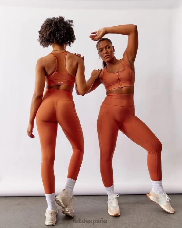 LSKD mujer Leggings largos Fusion - Auburn 8T6NZ665 vestir
