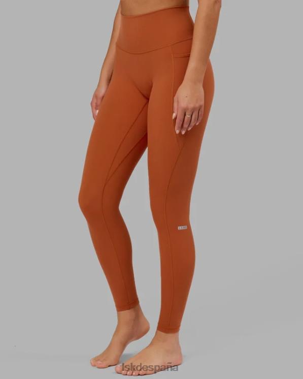 LSKD mujer Leggings largos Fusion - Auburn 8T6NZ665 vestir