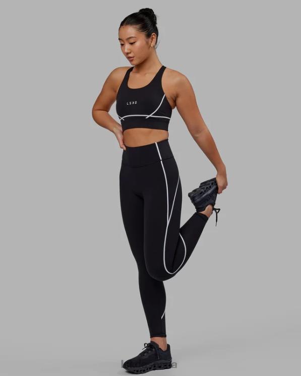 LSKD mujer Leggings largos Pulse - Negro 8T6NZ578 vestir