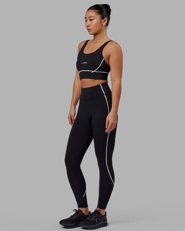 LSKD mujer Leggings largos Pulse - Negro 8T6NZ578 vestir