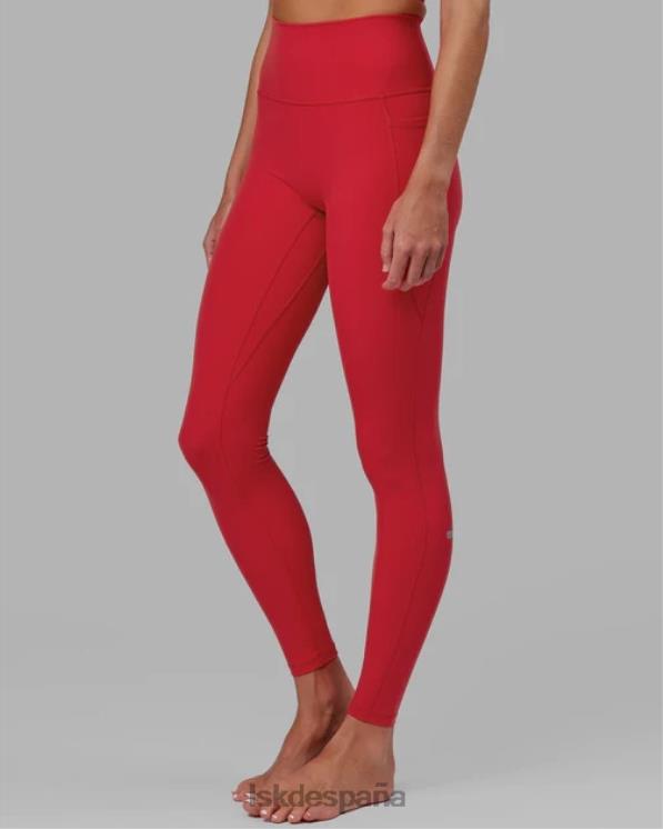 LSKD mujer legging fusion x-long - escarlata 8T6NZ626 vestir