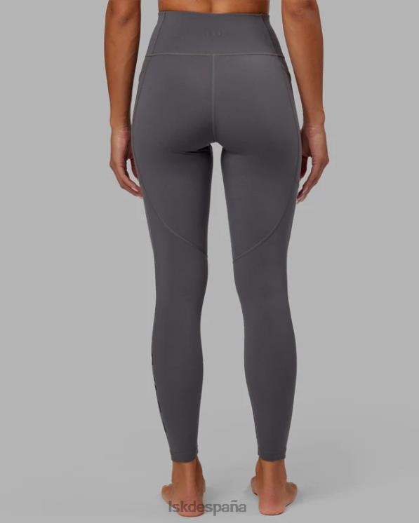 LSKD mujer legging largo completo rep - asfalto 8T6NZ723 vestir
