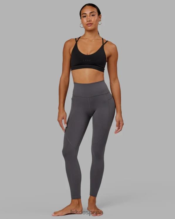 LSKD mujer legging largo completo rep - asfalto 8T6NZ723 vestir
