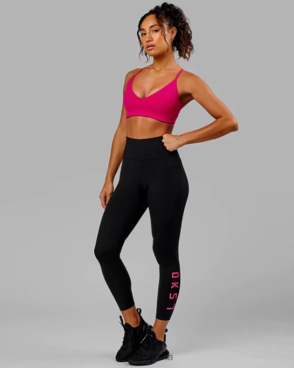 LSKD mujer legging largo completo rep - black-boysenberry 8T6NZ715 vestir