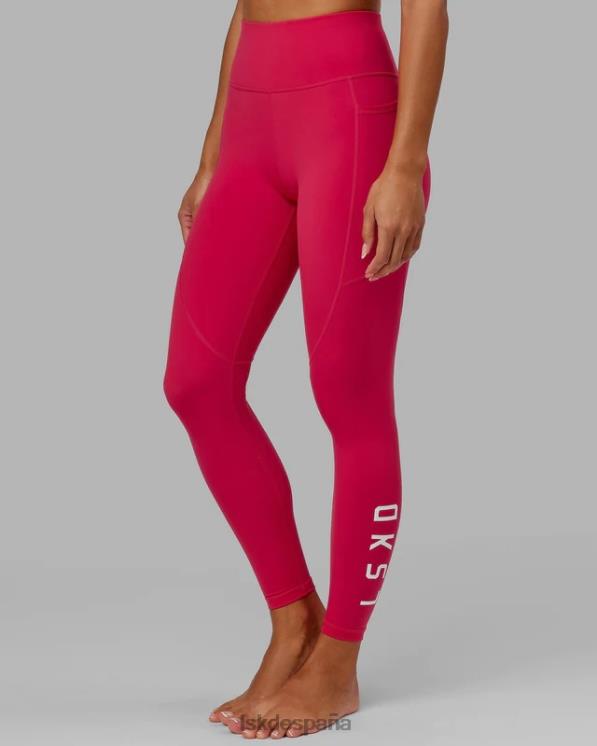 LSKD mujer legging largo completo rep - boysenberry 8T6NZ582 vestir