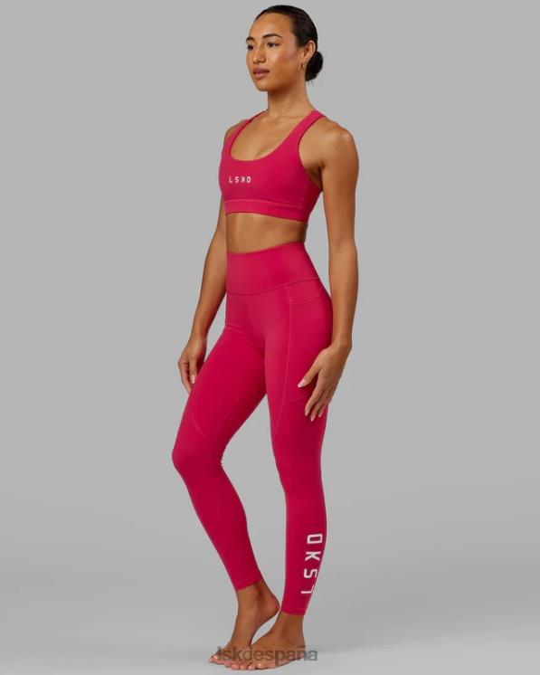 LSKD mujer legging largo completo rep - boysenberry 8T6NZ582 vestir