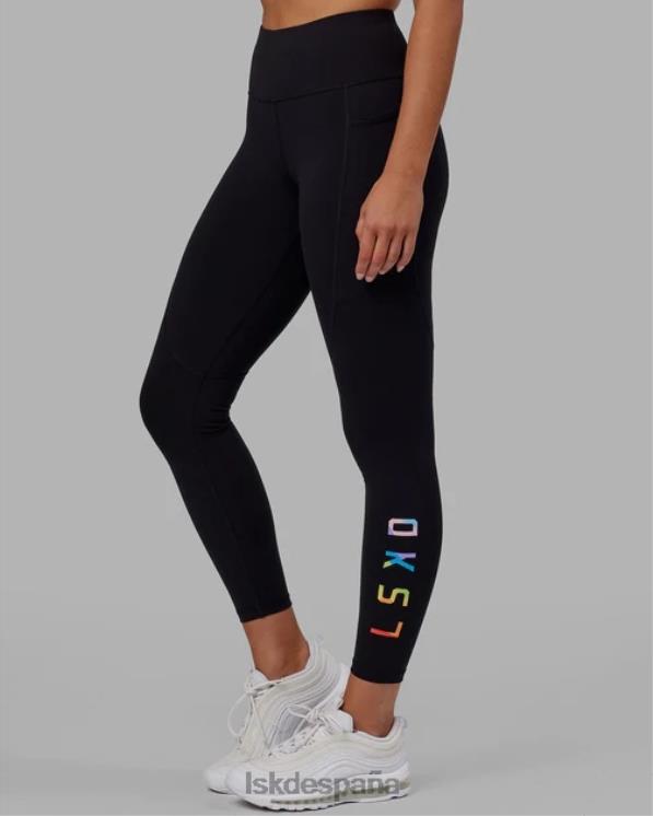 LSKD mujer legging largo completo rep - orgullo-negro 8T6NZ608 vestir