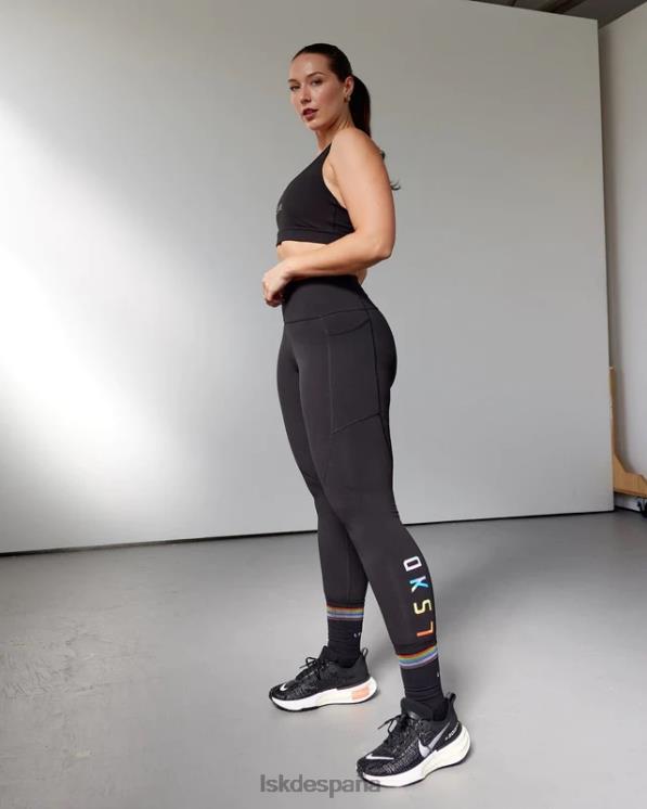 LSKD mujer legging largo completo rep - orgullo-negro 8T6NZ608 vestir