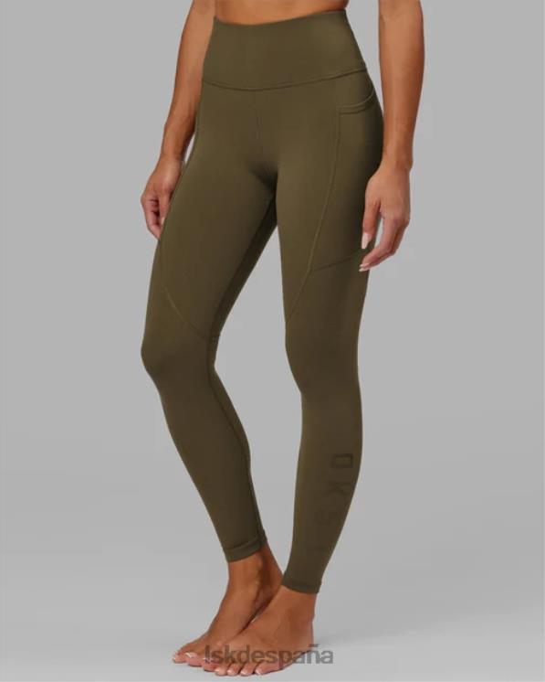 LSKD mujer legging largo completo rep - verde militar 8T6NZ676 vestir