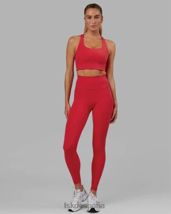 LSKD mujer legging largo fusion - escarlata 8T6NZ628 vestir