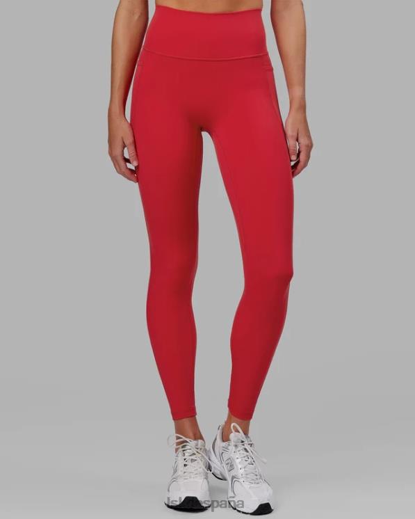 LSKD mujer legging largo fusion - escarlata 8T6NZ628 vestir