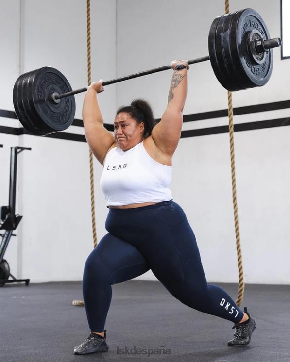 LSKD mujer legging largo rep - azul marino 8T6NZ566 vestir