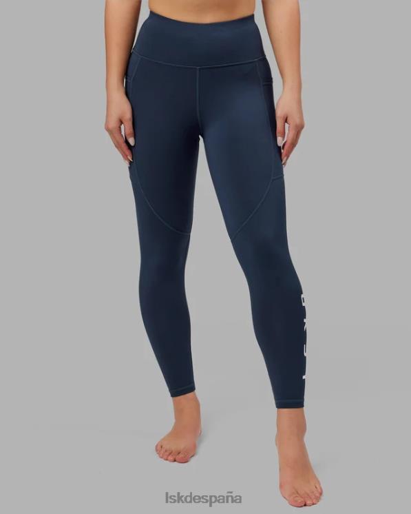LSKD mujer legging largo rep - azul marino 8T6NZ566 vestir