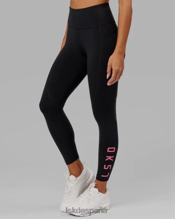 LSKD mujer legging largo rep - black-flamingo 8T6NZ727 vestir