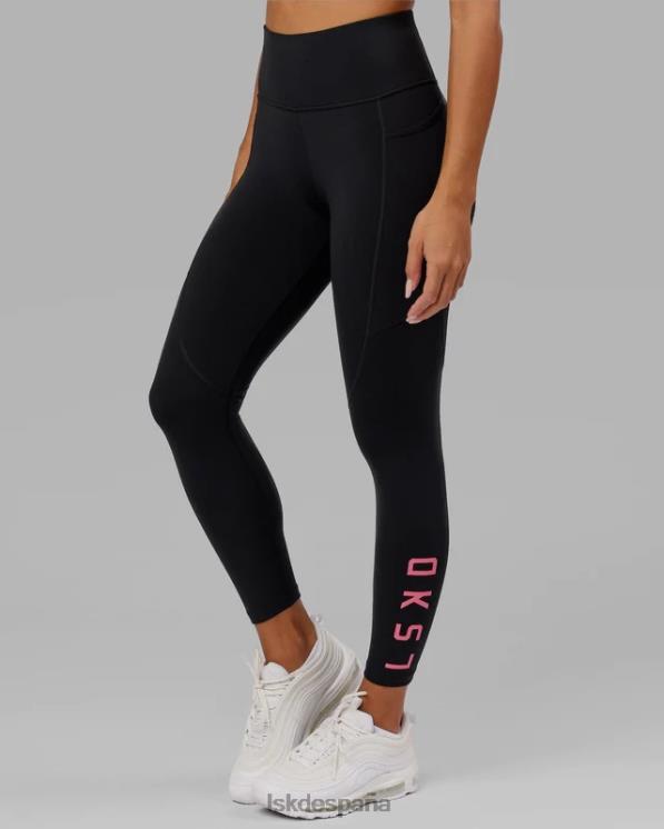 LSKD mujer legging largo rep - black-flamingo 8T6NZ727 vestir