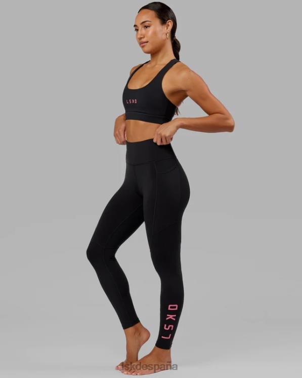 LSKD mujer legging largo rep - black-flamingo 8T6NZ727 vestir