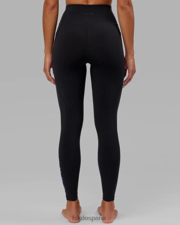 LSKD mujer legging largo rep - negro-azul aciano 8T6NZ728 vestir