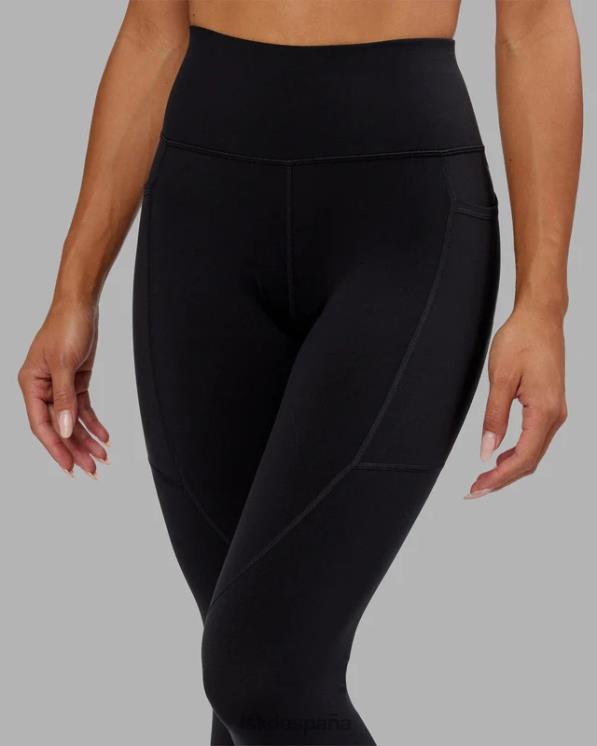 LSKD mujer legging largo rep - negro-azul aciano 8T6NZ728 vestir