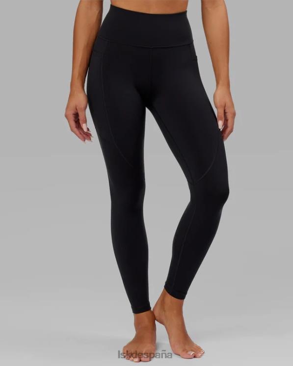 LSKD mujer legging largo rep - negro-azul aciano 8T6NZ728 vestir