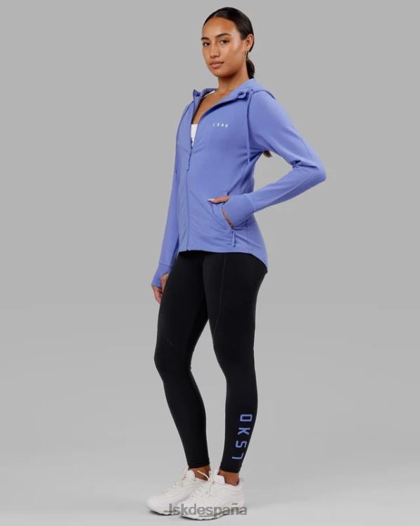 LSKD mujer legging largo rep - negro-azul aciano 8T6NZ728 vestir