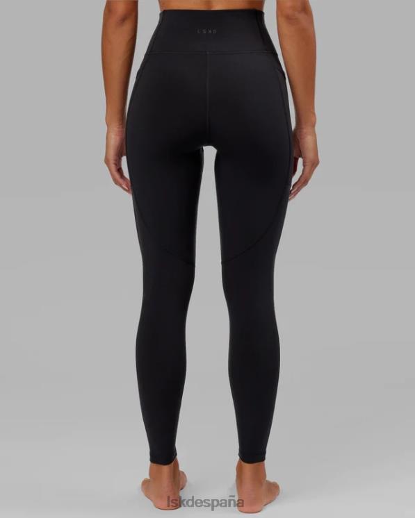LSKD mujer legging largo rep - negro-lila 8T6NZ645 vestir