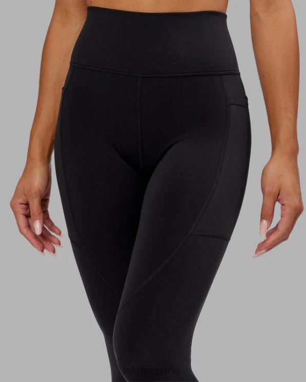 LSKD mujer legging largo rep - negro-lila 8T6NZ645 vestir