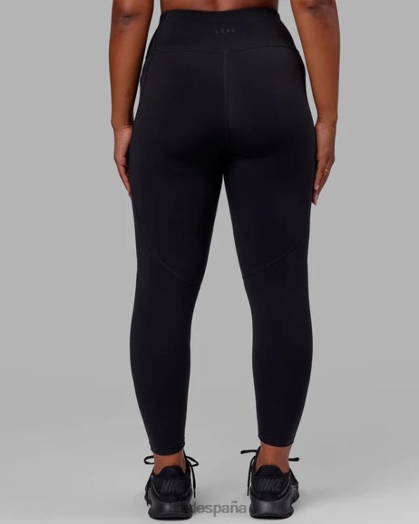LSKD mujer legging largo rep - negro-negro 8T6NZ540 vestir