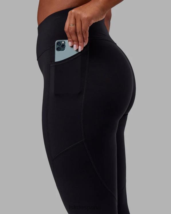 LSKD mujer legging largo rep - negro-negro 8T6NZ540 vestir