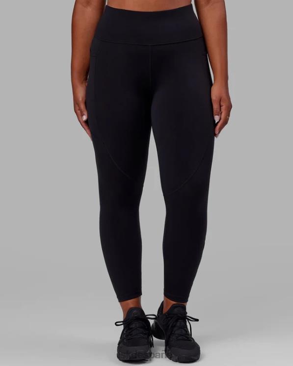 LSKD mujer legging largo rep - negro-negro 8T6NZ540 vestir