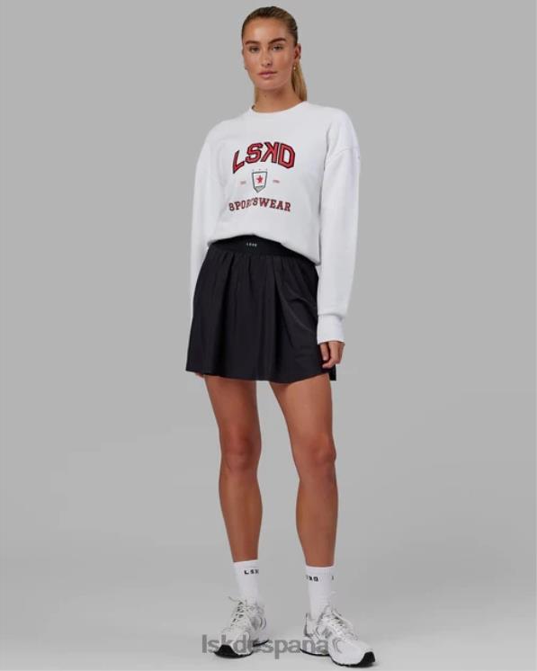 LSKD mujer departamento de deportes suéter corto - blanco 8T6NZ375 vestir