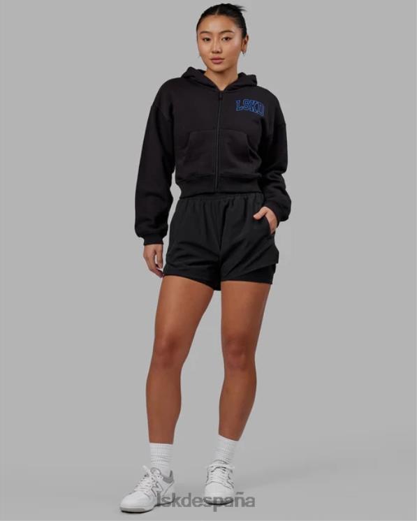 LSKD mujer sudadera con capucha corta guild - black-power cobalt 8T6NZ368 vestir