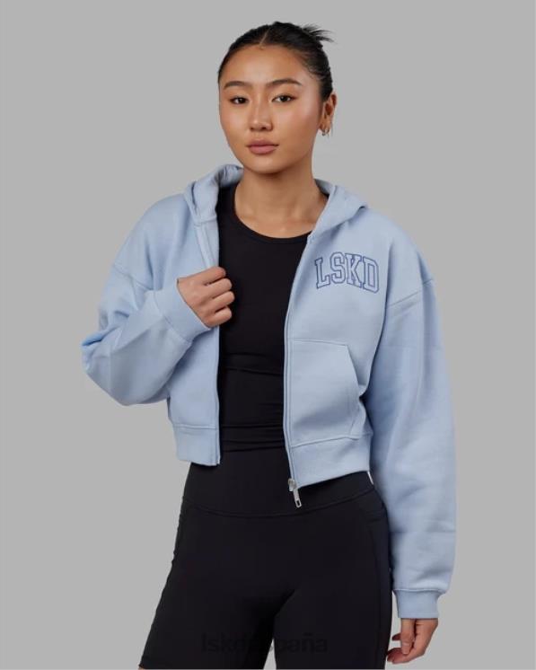 LSKD mujer sudadera con capucha corta guild - windsurfer-power cobalt 8T6NZ386 vestir