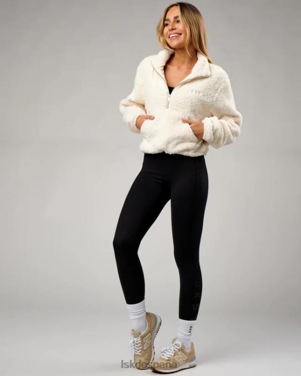 LSKD mujer tripulación sherpa - hueso 8T6NZ412 vestir