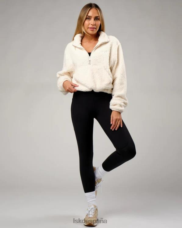 LSKD mujer tripulación sherpa - hueso 8T6NZ412 vestir