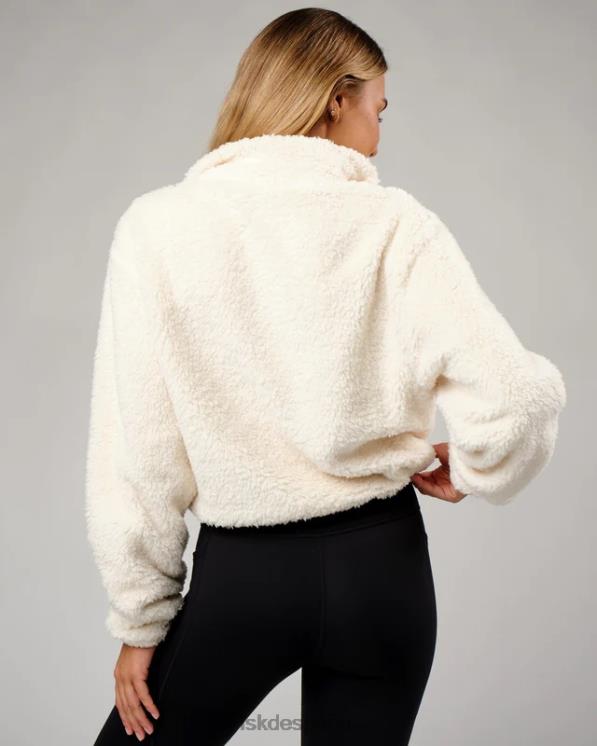 LSKD mujer tripulación sherpa - hueso 8T6NZ412 vestir