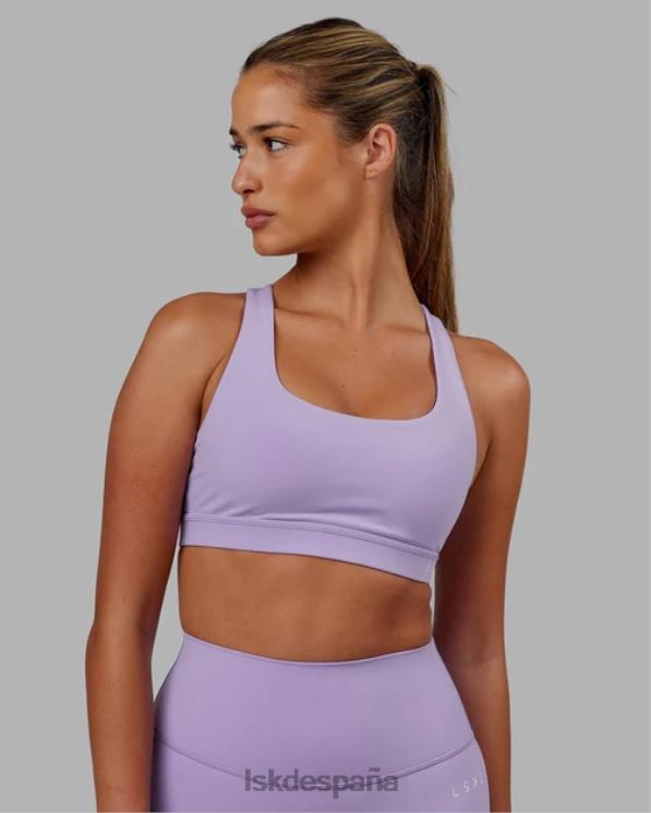 LSKD mujer Sujetador deportivo base - lila pálida 8T6NZ63 vestir